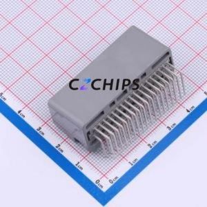 K137635WR-2x18B-PTSN Automotive Connector Bent Lead Through Hole Connector 36P 2.2mm 2 Right Angle Insert - Product Image 2