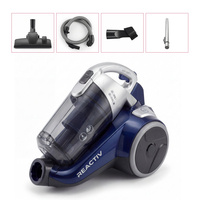 Aspirateur à bidon 700W/1400W avec moteur AC, performance de nettoyage en profondeur, forte aspiration, aspiration des poussières, nettoyage multi-surfaces