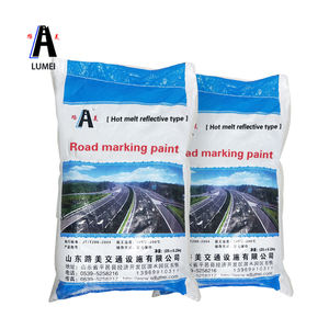 20% ग्लास बेड चिंतनशील मानक पाउडर कोटिंग थर्माप्लास्टिक रोड चिह्नित पेंट - Product Image 1