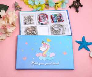 Premium Educational DIY Fantasy & Sci-Fi <b>Charm</b> <b>Bracelet</b> <b>Making</b> <b>Kit</b> for Girls Colorful Beads Fashion <b>Charms</b> Plastic Chain Jewelry - Product Image 1