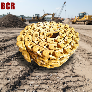 Catena di Trasmissione per Mini Escavatore <span class=keywords><strong>R55</strong></span> R130 R140 R160 R180, Maglie Cingolo R80-<span class=keywords><strong>7</strong></span> per <span class=keywords><strong>Hyundai</strong></span> R-55 R60 - Product Image 2