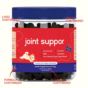 Perna Mussels, Golosinas Masticables para Perros con Soporte Articular, Sabor a Carne <span class=keywords><strong>de</strong></span> Res y Mejillón <span class=keywords><strong>de</strong></span> Labio Verde, Forma <span class=keywords><strong>de</strong></span> Hueso, 60 Unidades, Venta al Por Mayor, OEM - Product Image 2