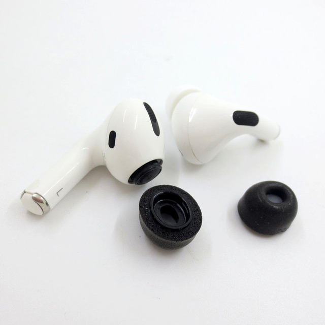 Replacement PU Slow Rebound Memory Sponge C Set Earbuds Inert Sponge Earmuffs for iPhone 3 Generation AirPods Pro Earphone