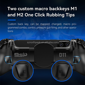 D11 BT Stretching gioco senza fili <span class=keywords><strong>Joystick</strong></span> per PC <span class=keywords><strong>Android</strong></span> IOS raffreddamento BT Stretching maniglia Controller di gioco - Product Image 3