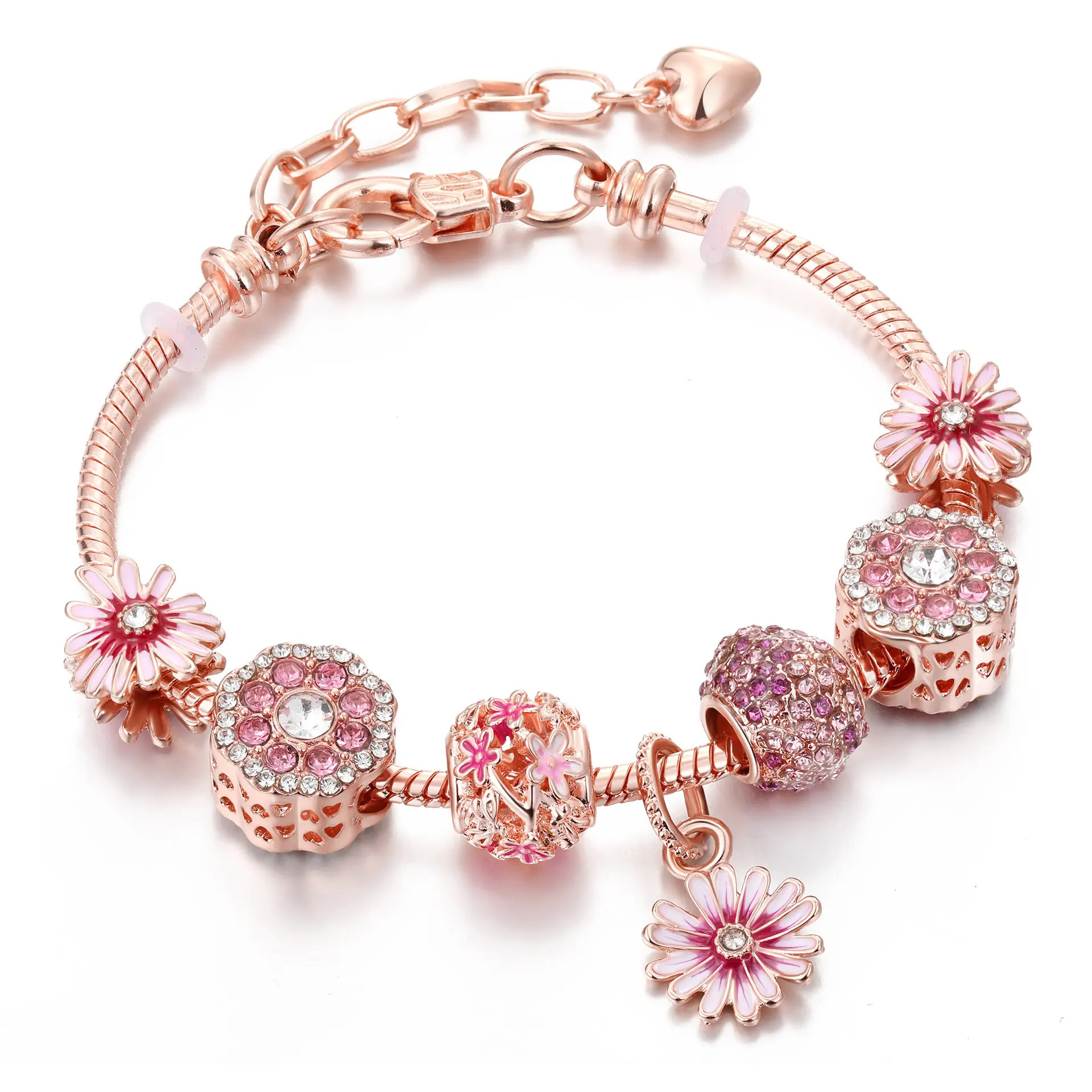 Fashion Jewelry Bracelets handmade zinc alloy Bead Bracelet Charm bracelets