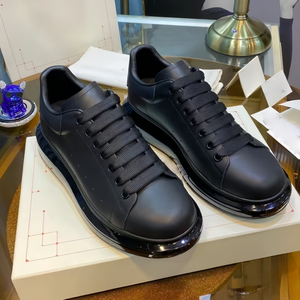 Original Designer Men's <b>Shoes</b> High quality Black Leather Sneakers Women's Casual <b>Shoes</b> Outdoor <b>Walking</b> <b>style</b> <b>Shoes</b> with Rubber - Product Image 4