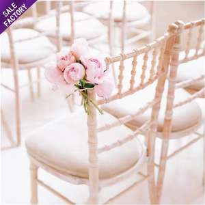 Chaises de banquet d'hôtel, de mariage et d'événements, style nouveau, durables, en bois massif, luxe, chaise Chiavari - Product Image 1