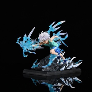 Figura de Resina GK de <span class=keywords><strong>Killua</strong></span> Zoldyck de <span class=keywords><strong>Hunter</strong></span> <span class=keywords><strong>x</strong></span> <span class=keywords><strong>Hunter</strong></span>, Edición Limitada, Modelo de Anime con Máquina del Tiempo - Product Image 3