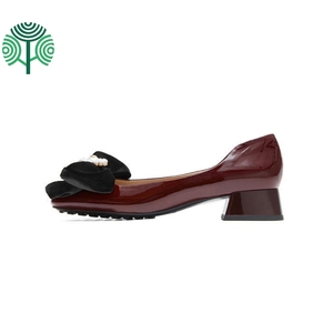 Mocasines Planos de Cuero de Cordero 100% para Mujer, con Plantilla de Piel de Oveja, Tacón de 3.5cm, Zapatos de Conducción, para Oficina, Personalizables con Logotipo de Fábrica - Product Image 1