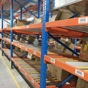 Estante de rodillo de flujo de cartón de almacenamiento en vivo de Venta caliente - Product Image 3