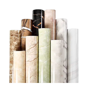 Carta da Parati Adesiva <span class=keywords><strong>in</strong></span> PVC Lucido con Design <span class=keywords><strong>Marmo</strong></span> e Granito Jinyi, Decorazione Moderna per Cucina e Pareti - Product Image 3