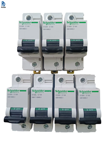 Interruptor de Circuito en Miniatura C120H 1P C100A, Dispositivo de Protección Contra Sobrecarga y Cortocircuito, Bajo Voltaje, Componente Eléctrico - Product Image 1