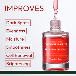 Sérum Visage Anti-Taches Éclat « Peau de Verre » Soin Coréen Blanchissant <span class=keywords><strong>Acide</strong></span> Tranexamique 4% + Niacinamide 10% - Product Image 5