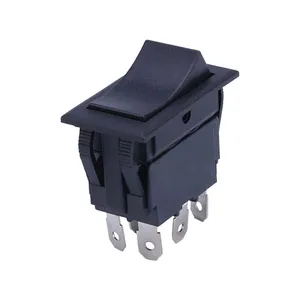 High Quality ABS Housing 3 Pin Connection Terminals ON-OFF Rocket Toggle Style Automotive Switch