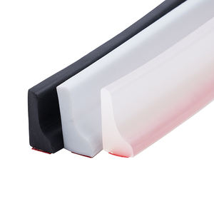 Ambang <span class=keywords><strong>Shower</strong></span> silikon kamar mandi, <span class=keywords><strong>Strip</strong></span> penahan air stopper banjir pintu bawah segel karet - Product Image 4