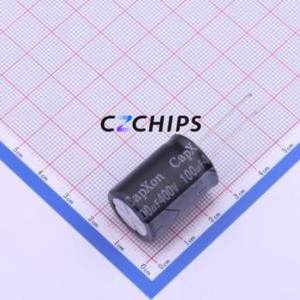 KM101M400K250A Through-Hole <b>Aluminum</b> <b>Electrolytic</b> <b>Capacitor</b> Through hole Component THT,D18xL25mm 100uF 20% 400V 7.5mm - Product Image 1