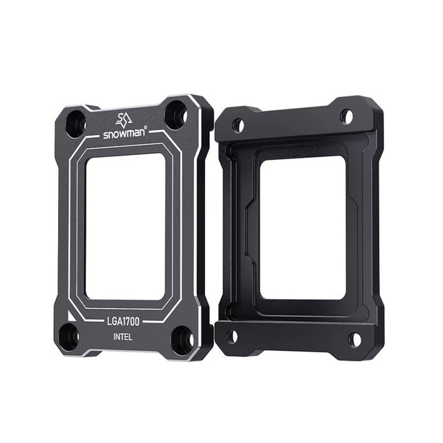 LGA1700 Anti-Bending Buckle CPU Computer Accessory Snowman Aluminum Alloy Copper Specific Card Stock with ROHS Certificate