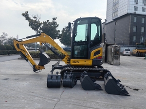 Produits les plus vendus : Mini-excavatrice économique de 2,7 t, petite pelle hydraulique sur chenilles Xe27u pour l'entretien municipal et rural - Product Image 6