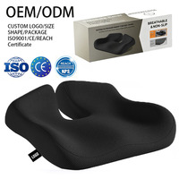 Coussin de siège ergonomique en mousse à mémoire de forme – Soulagement efficace pour la sciatique et les douleurs lombaires – Taille personnalisée pour voiture et bureau – Vente en gros