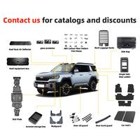 Accessoires pour BYD Leopard 8 Denza B8 Pare-soleil de fenêtre Déflecteurs de fenêtre Pare-soleil pluie Accessoires de voiture électrique