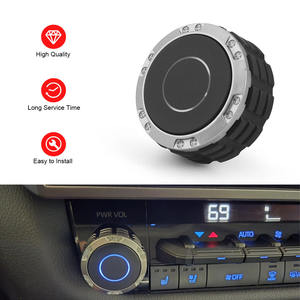 Bouton de commande d'affichage de l'autoradio et de la climatisation en aluminium, modèle Golf pour Toyota Tundra Sequoia 22-25 - Product Image 2