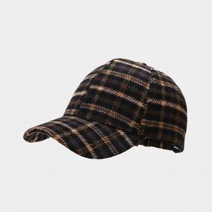 Casquette de baseball rétro britannique de luxe en velours côtelé pour hommes, casquette de sport - Product Image 6