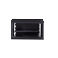 Support de serveur Internet TV en circuit fermé 6U épais monté sur mur assemblé petite porte en verre 9U Monitor 6U rack