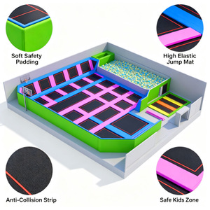 Nuevo Parque de Trampolines Comercial Interior Personalizado con Diseño Profesional, para Adultos y Niños - Product Image 4