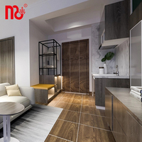 Ensembles de Chambres à Coucher au Design Art Déco Moderne avec Panneaux en Bois pour Hôtels, Villas, Appartements - Mobilier Commercial Élégant