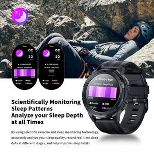 Reloj inteligente deportivo con certificación CE FCC Rohs C25 AMOLED para Bluetooth Al Voice Assistant Relojes impermeables con Da Fit - Product Image 4