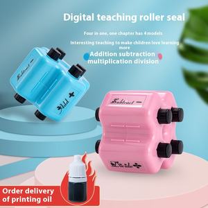 Rodillo de Plástico 4 en 1 para Enseñanza, Herramienta de Resolución de Problemas Aritméticos para Niños, Suma, Resta, Multiplicación, División, Edades - Product Image 4