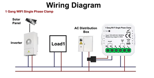 Medidor de Energía Bidireccional Inteligente WiFi Tuya con Pinza Amperimétrica de 80A, Monofásico, para Monitoreo de Energía Solar Fotovoltaica, Estadísticas de Energía en Tiempo Real a través de la Aplicación - Product Image 4