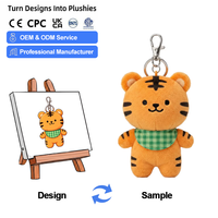 Mini porte-clés personnalisés en peluche en forme de mouton, fabricants de jouets en peluche, conception personnalisée en gros, porte-clés en peluche sur mesure
