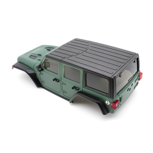 6.10 inç/155mm dingil mesafesi ABS Hardtop vücut kabuk kiti için 1/18 <span class=keywords><strong>RC</strong></span> paletli trxbronco Defender Wrangler şasi <span class=keywords><strong>RC</strong></span> araba parçaları - Product Image 4