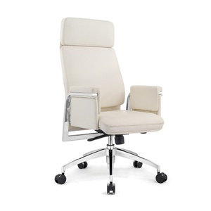 Vente directe - Chaise de bureau en cuir gris - Chaise de bureau en daim marron camouflage - Product Image 4