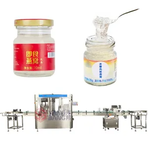 YB-NJ4 Automatic Bird's Nest Filling Machines Glass Jar Health Care Products High Temperature Sterilization Aseptic Filling Line