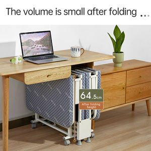 Складная кровать-софа Factory Blue, портативная, разноцветная, для дома, для гостиной, с колесиками, из губчатого материала - Product Image 2