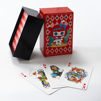 Cartes à jouer géantes personnalisées imprimées, motif dessin animé, pour publicité, collection, divertissement et fêtes – Nouveauté très prisée