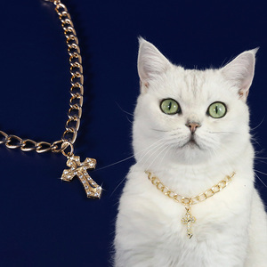Pet Necklace Luxury Adjustable Pet <strong>Collar</strong> for Small Medium <strong>Dogs</strong> Cats Fashion Puppy Kitten Cosplay Necklace Pet Accessories - Product Image 3