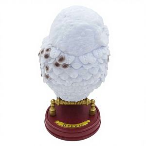 Modèle d'oiseau réaliste Hedwig, hibou magique, 10 cm <span class=keywords><strong>de</strong></span> haut, disponible en trois styles - Product Image 5