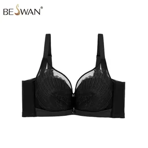 Beswan новейшее высококачественное женское нижнее белье большого размера бюстгальтер и трусики новый дизайн нижнее белье для женщин бюстгальтер большого размера