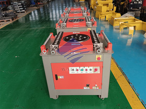 wholesale price Steel Round Bar <b>Bending</b> <b>Machine</b> 40mm Round Steel Bar Metal Rod Bender - Product Image 6