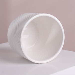 Escultura geométrica <span class=keywords><strong>de</strong></span> hueso único <span class=keywords><strong>de</strong></span> China, bote <span class=keywords><strong>de</strong></span> flor <span class=keywords><strong>de</strong></span> forma ovalada <span class=keywords><strong>de</strong></span> cerámica, fabricante <span class=keywords><strong>de</strong></span> buena calidad - Product Image 5