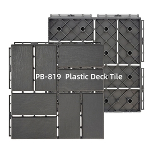 Lồng vào nhau nhựa sàn gạch ban công vườn decking Patio sàn ngoài trời sàn tự làm gạch thời tiết kháng - Product Image 5