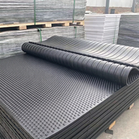 Tapis d'écurie pour chevaux, tapis de sol en caoutchouc pour remorque à vaches, découpe et moulage sur mesure, tapis pour chevaux