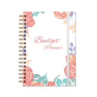 Planificateur de budget hebdomadaire A5 personnalisé cahier d'objectif quotidien à couverture rigide organisateur de factures cahier de défi d'épargne planificateur imprimé mensuel
