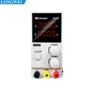 Longwei LW-K305D 4LED Dapat Disesuaikan DC Power Supply 30V 5A Laboratorium Variabel Saklar Bangku Power Supply Sumber Daya Stabil