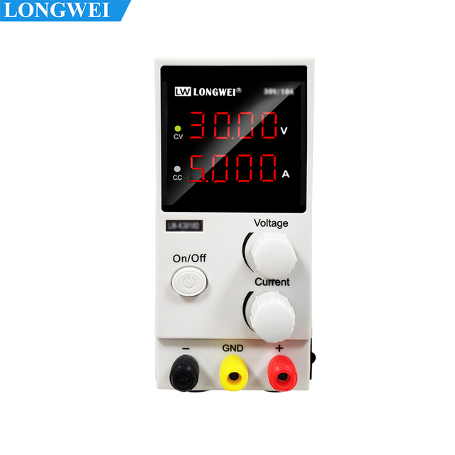 Longwei LW-K305D 4LED Adjustable DC Power Supply 30V 5A Laboratory Variable Switch Bench Power Supply Stabilized Power Source