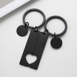 Porte-clés <span class=keywords><strong>mousqueton</strong></span> vintage en gros, motif dessin animé, poli miroir, en acier inoxydable irrégulier, personnalisable avec logo gravé au laser - Product Image 4