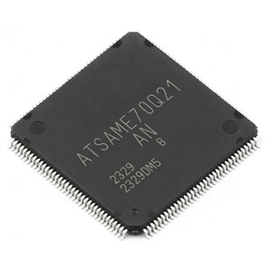 ATSAME70Q21B-AN ATSAME70Q21B-ANT ซัพพลายเออร์ชิ้นส่วนอิเล็กทรอนิกส์ของแท้ Cortex-M7 ไมโครคอนโทรลเลอร์ 32 บิต 300MHz 114 LQFP-144 - Product Image 1